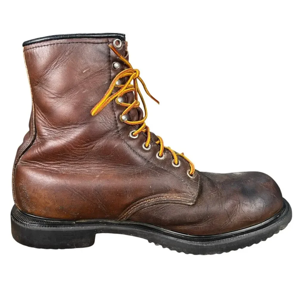 Vintage Red Wing Men’s 2233 Supersole Brown Leather Work Boot Size 10.5 D